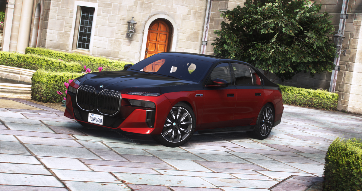 BMW i7 M70i 2024 [Add-On / Tuning / LODS / Debadged / FiveM / Template ...