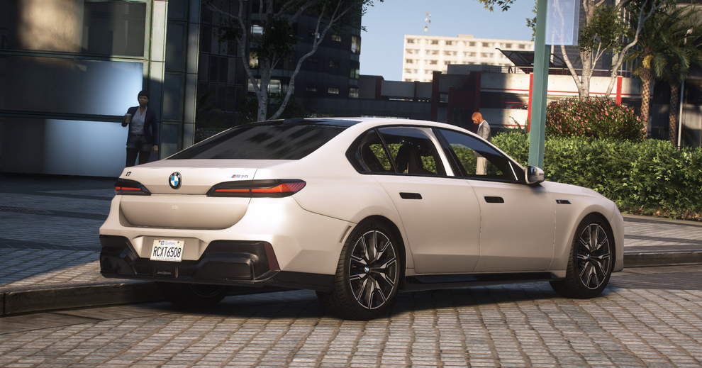 BMW i7 M70i 2024 [Add-On / Tuning / LODS / Debadged / FiveM / Template ...