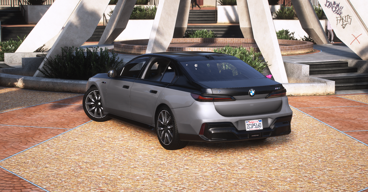 BMW i7 M70i 2024 [Add-On / Tuning / LODS / Debadged / FiveM / Template ...