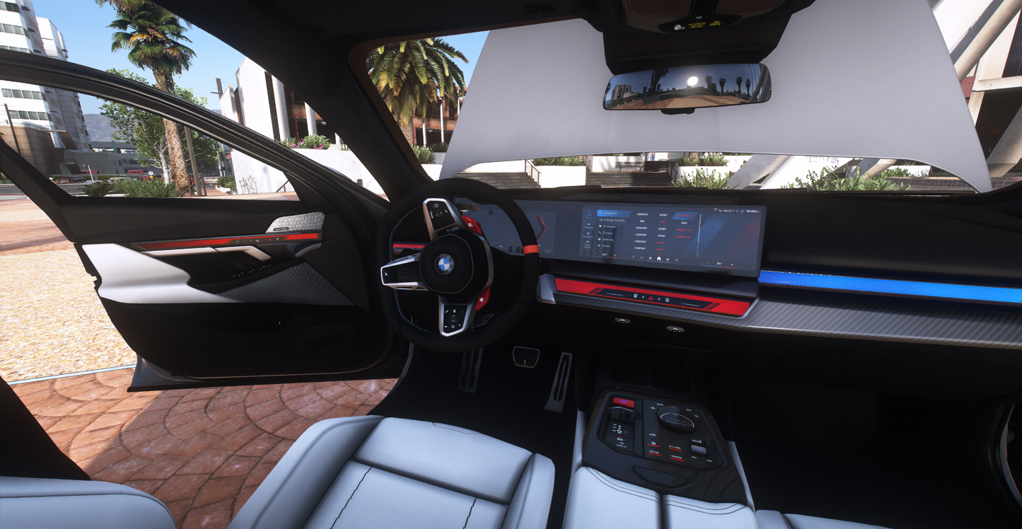 BMW i7 M70i 2024 [Add-On / Tuning / LODS / Debadged / FiveM / Template / Replace]