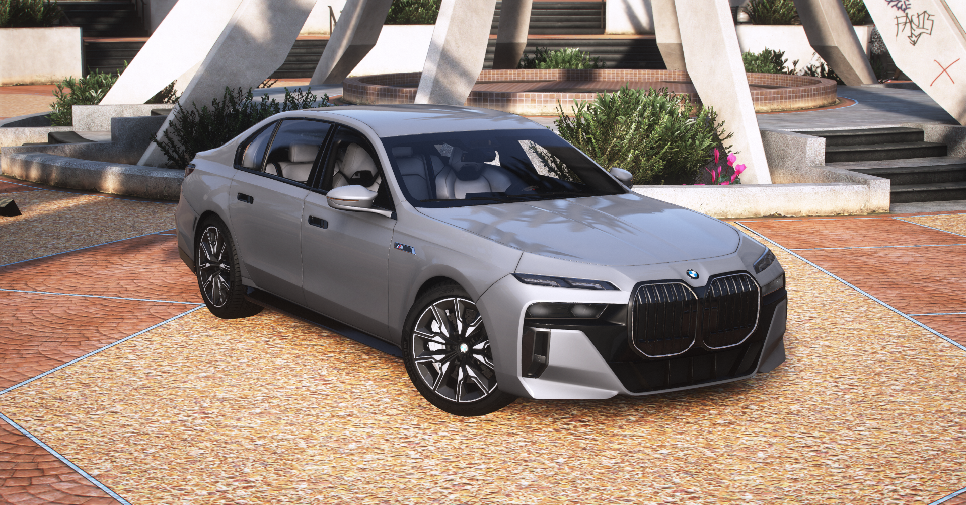 BMW i7 M70i 2024 [Add-On / Tuning / LODS / Debadged / FiveM / Template / Replace]