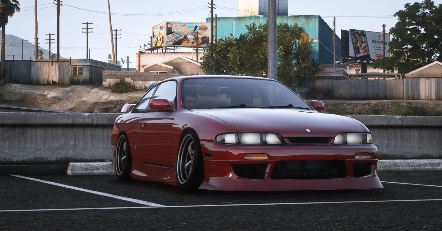 Nissan Silvia S14 Kouki + Zenki [280+ Tuning / Add-On / Debadged / FiveM / LODS / Replace]