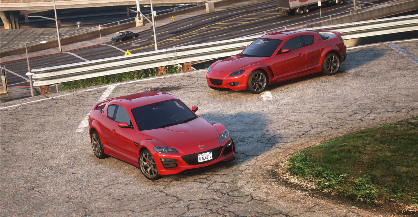 Mazda RX-8 Spirit-R 2011 [260+ Tuning / Liveries / Add-On / Debadged / FiveM / LODS / Replace]