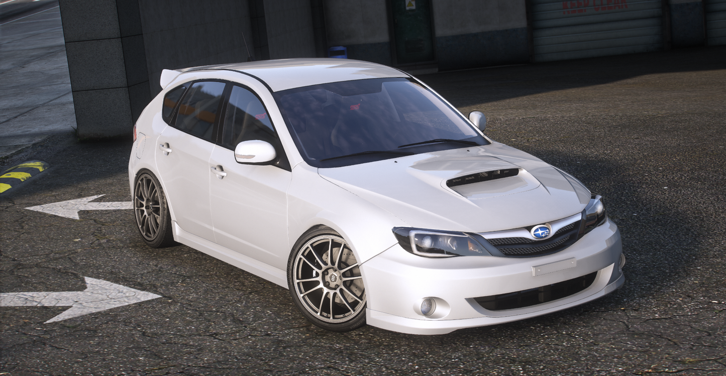 Subaru Impreza WRX STI 2010 pack [260+ Tuning / Custom Sound / Add-On / Debadged / FiveM / LODS / Replace]