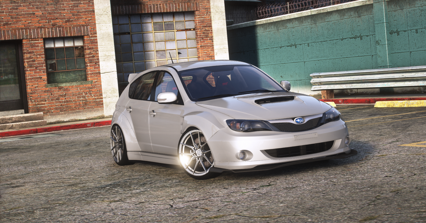 Subaru Impreza WRX STI 2010 pack [260+ Tuning / Custom Sound / Add-On / Debadged / FiveM / LODS / Replace]