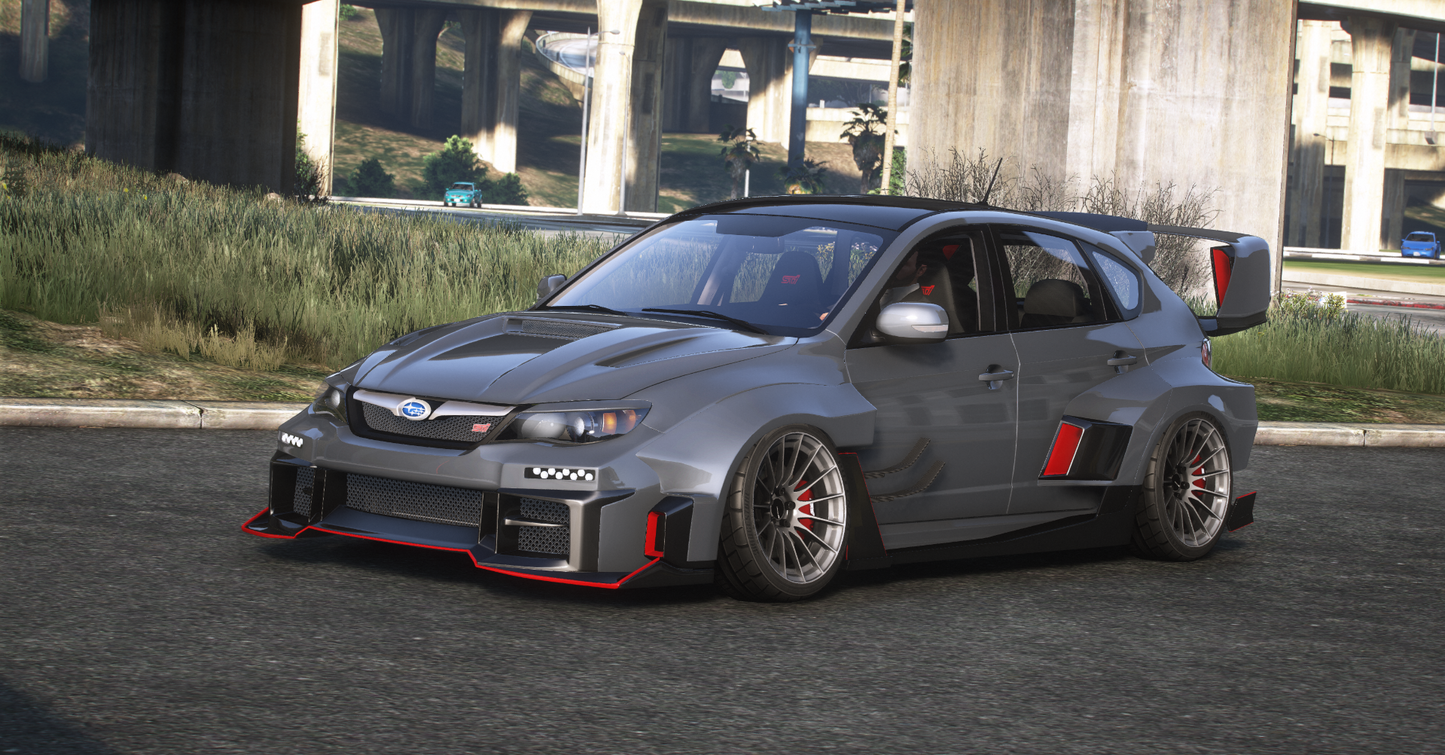 Subaru Impreza WRX STI 2010 pack [260+ Tuning / Custom Sound / Add-On / Debadged / FiveM / LODS / Replace]