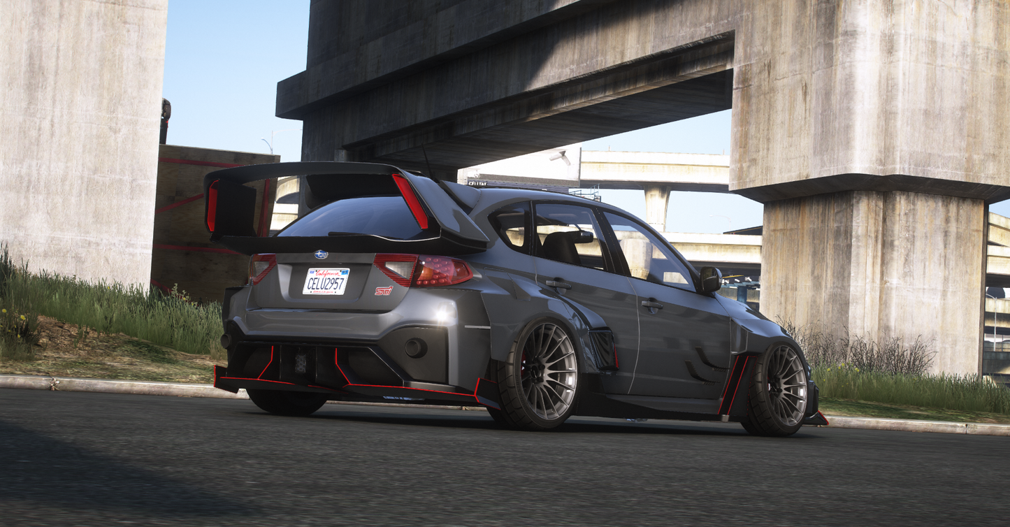 Subaru Impreza WRX STI 2010 pack [260+ Tuning / Custom Sound / Add-On / Debadged / FiveM / LODS / Replace]