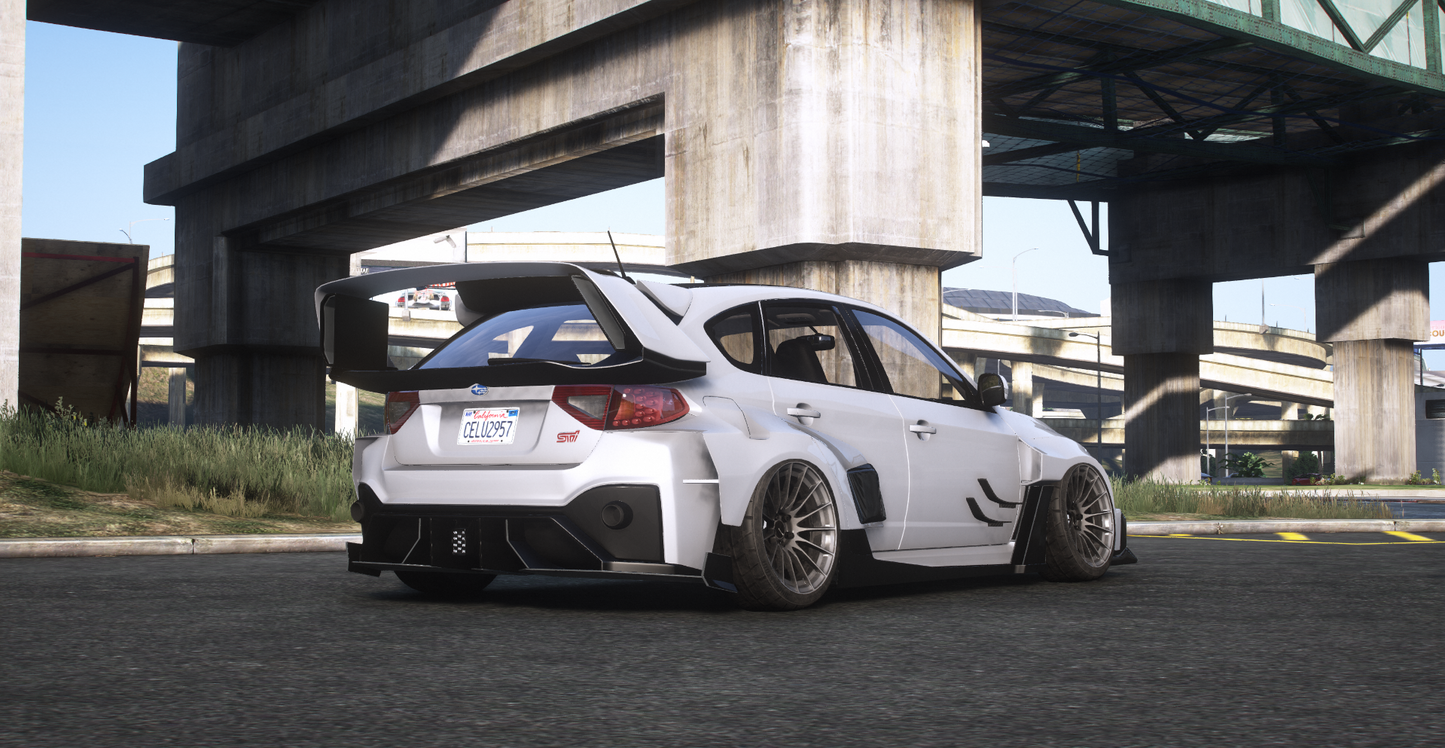 Subaru Impreza WRX STI 2010 pack [260+ Tuning / Custom Sound / Add-On / Debadged / FiveM / LODS / Replace]