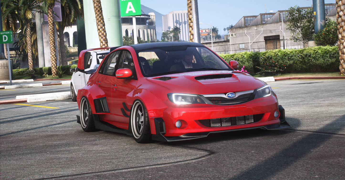 Subaru Impreza WRX STI 2010 pack [260+ Tuning / Custom Sound / Add-On / Debadged / FiveM / LODS / Replace]