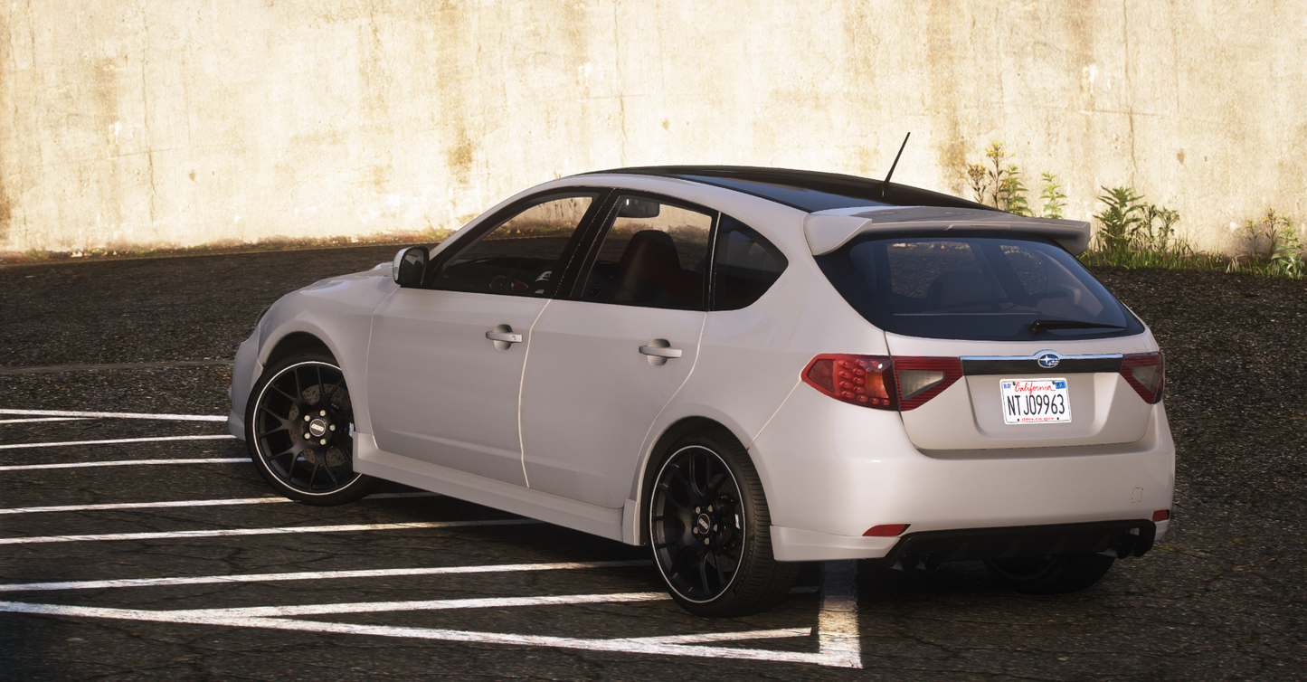 Subaru Impreza WRX STI 2010 pack [260+ Tuning / Custom Sound / Add-On / Debadged / FiveM / LODS / Replace]