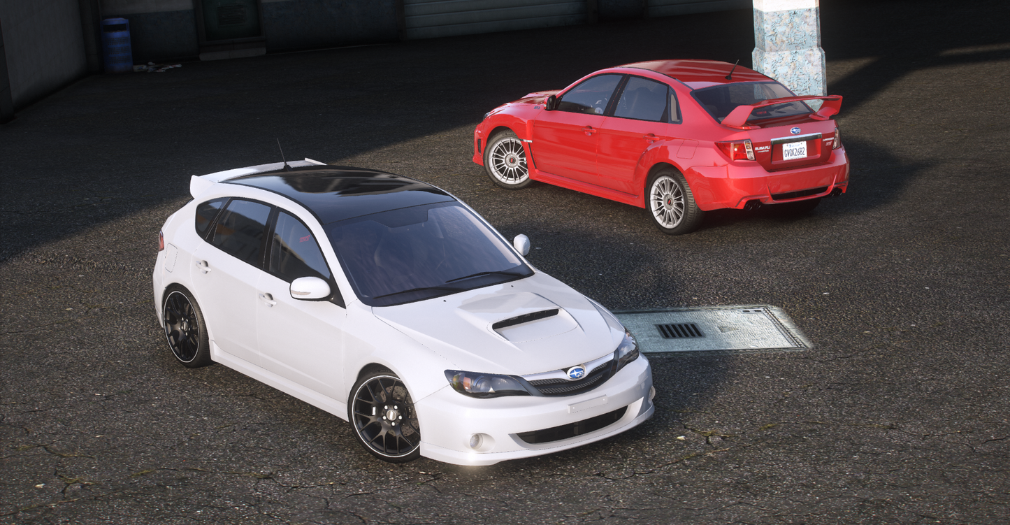 Subaru Impreza WRX STI 2010 pack [260+ Tuning / Custom Sound / Add-On / Debadged / FiveM / LODS / Replace]