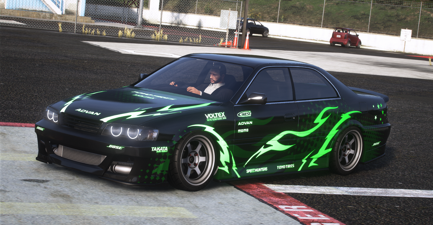 Toyota Chaser JZX100 1998 [250+ Tuning / Liveries / Add-On / Debadged / FiveM / LODS / Replace]