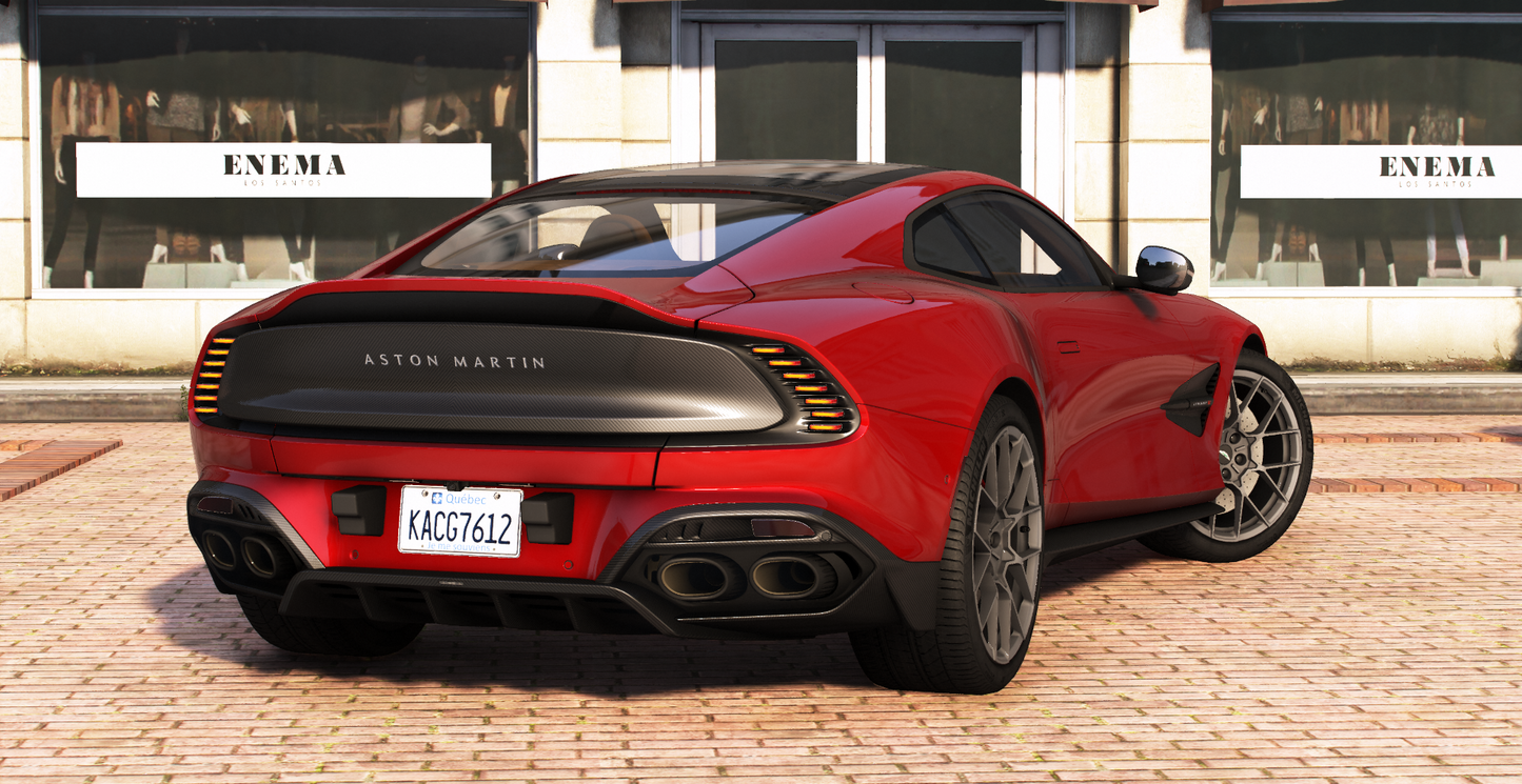Aston Martin Vanquish 2025 [Add-On / Tuning / Debadged / FiveM / LODS / Replace]