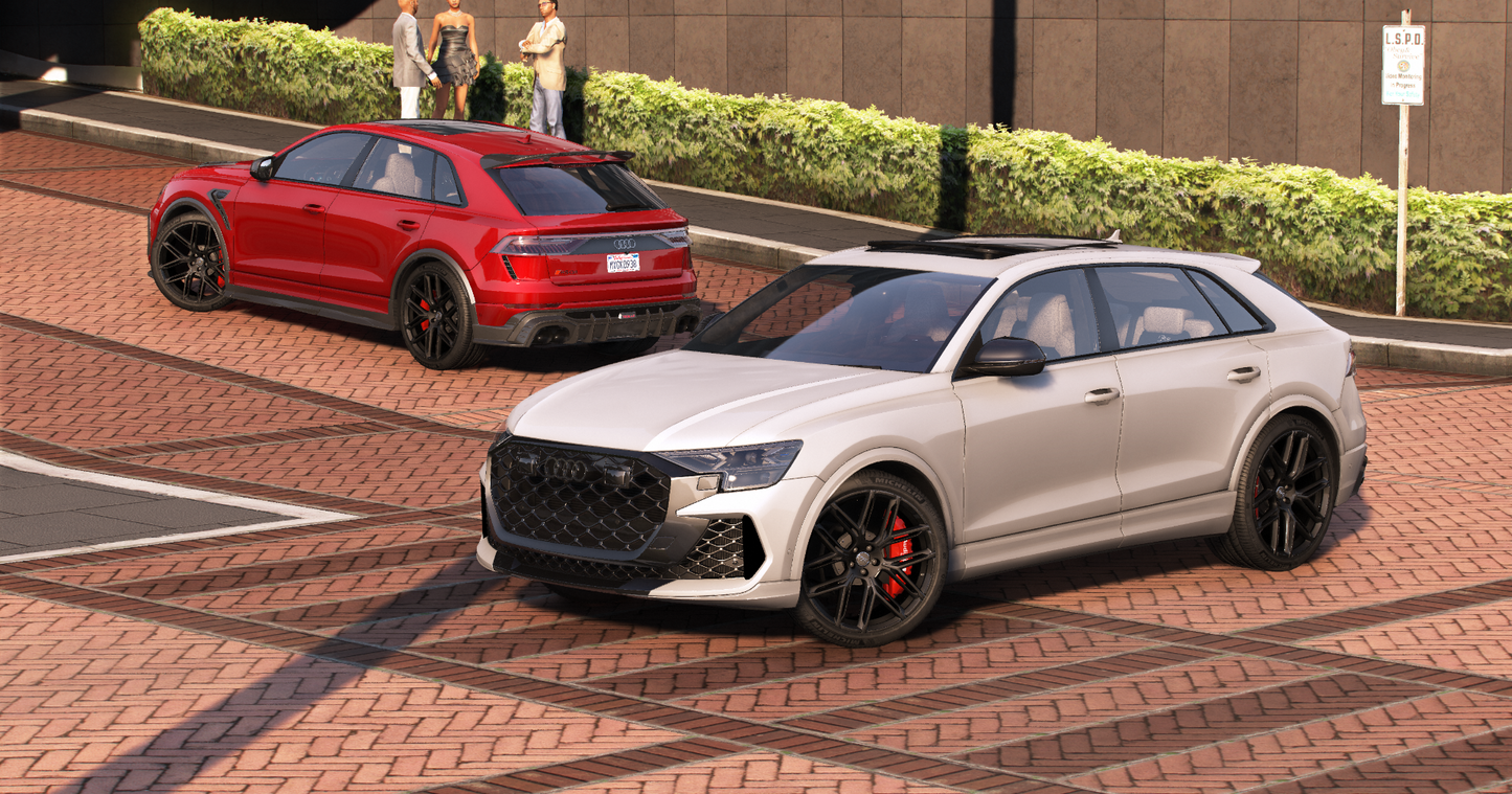 Audi RSQ8 2025 [200+ Tuning / Liveries / Sunroof / Add-On / Debadged / FiveM / LODS / Replace]