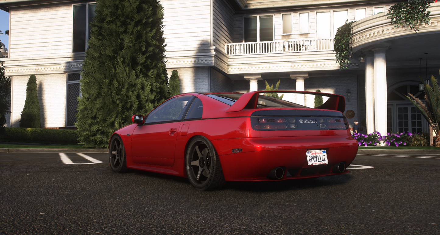 Nissan 300zx Twin Turbo Z32 [140+ Tuning / 15+ Liveries / Add-On / Debadged / FiveM / LODS]