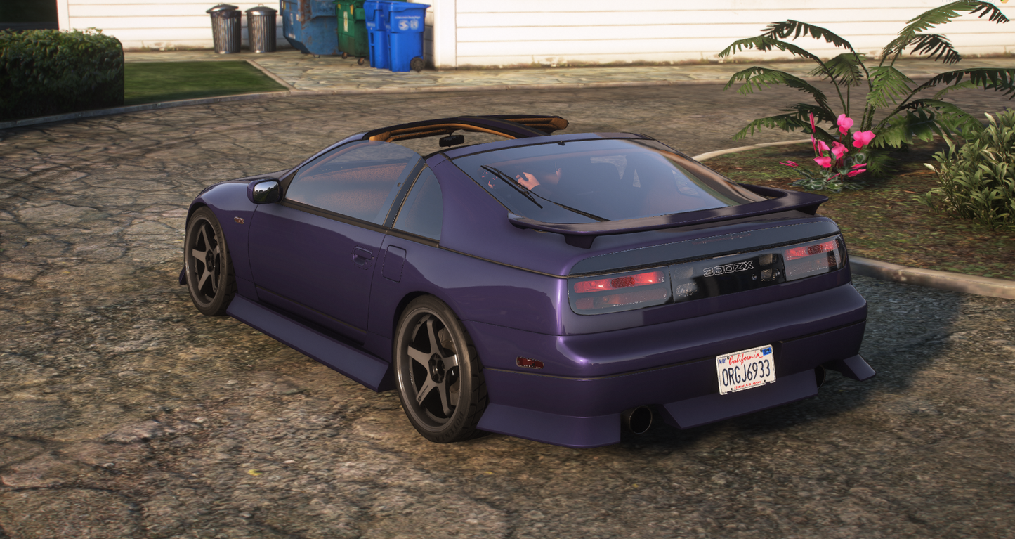 Nissan 300zx Twin Turbo Z32 [140+ Tuning / 15+ Liveries / Add-On / Debadged / FiveM / LODS]