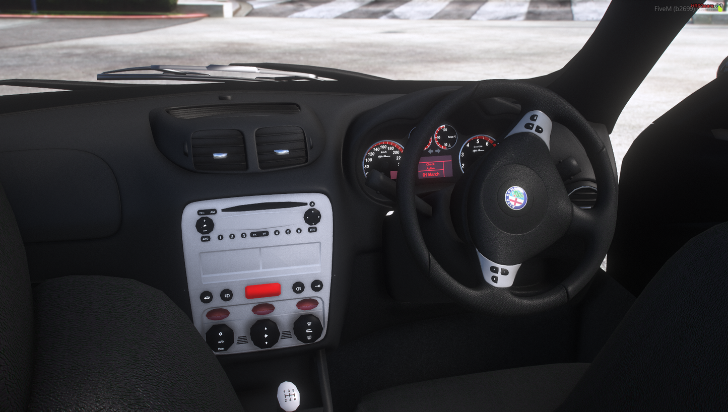 Alfa Romeo 147 TI 2006 [Add-On / Tuning / FiveM / Debadged / Replace]