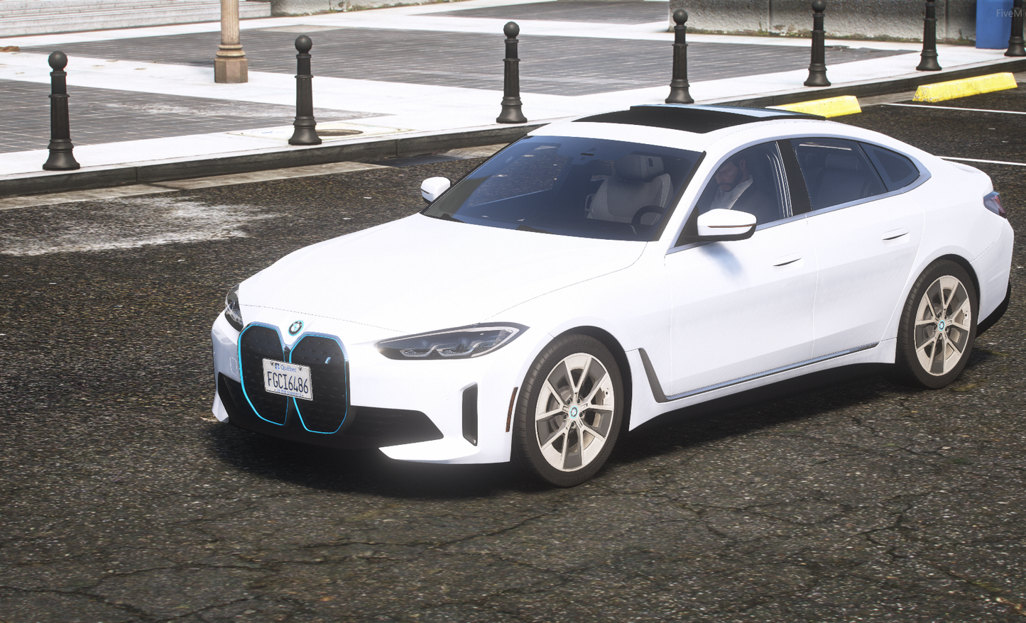 BMW I4 eDrive 40 2022 [Add-On / Tuning / Debadged / FiveM / Replace]