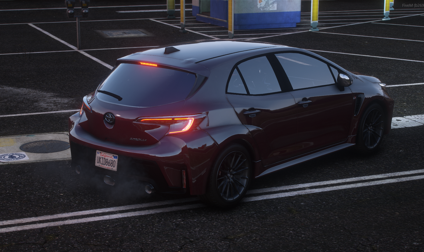 Toyota Corolla GR 2023 [Add-On / Tuning / Debadged / FiveM / Replace]