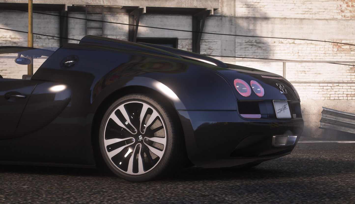 Bugatti Veyron Vitesse Edition Jean Bugatti [Add-On / Tuning / Automatic Spoiler / FiveM / Replace / Debadged]