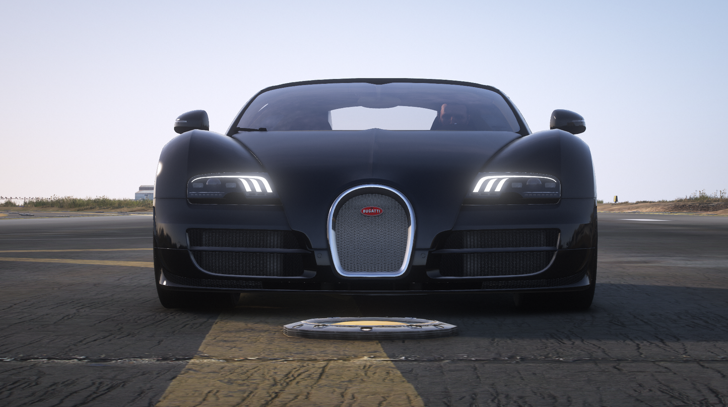 Bugatti Veyron Vitesse Edition Jean Bugatti [Add-On / Tuning / Automatic Spoiler / FiveM / Replace / Debadged]