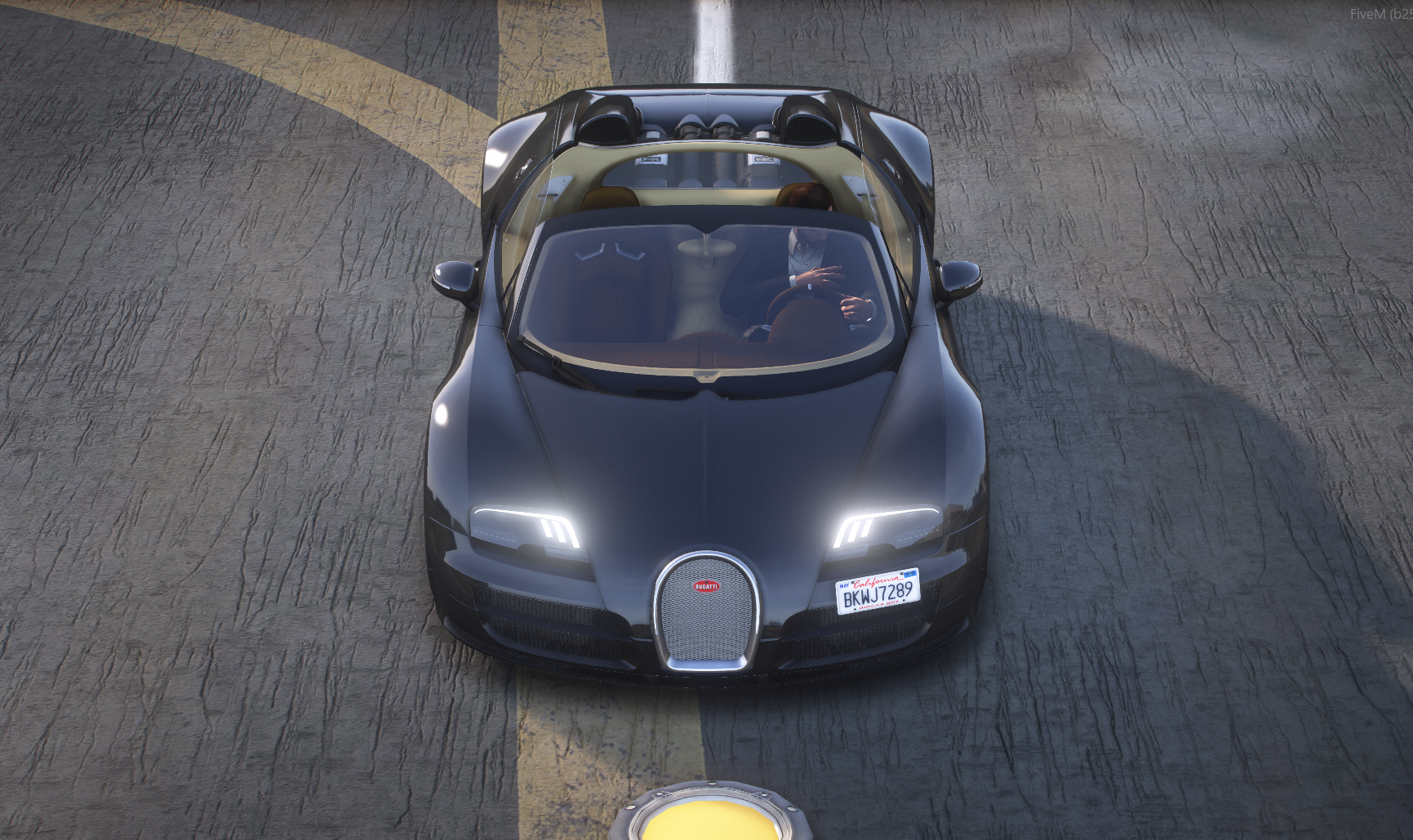 Bugatti Veyron Vitesse Edition Jean Bugatti [Add-On / Tuning / Automatic Spoiler / FiveM / Replace / Debadged]