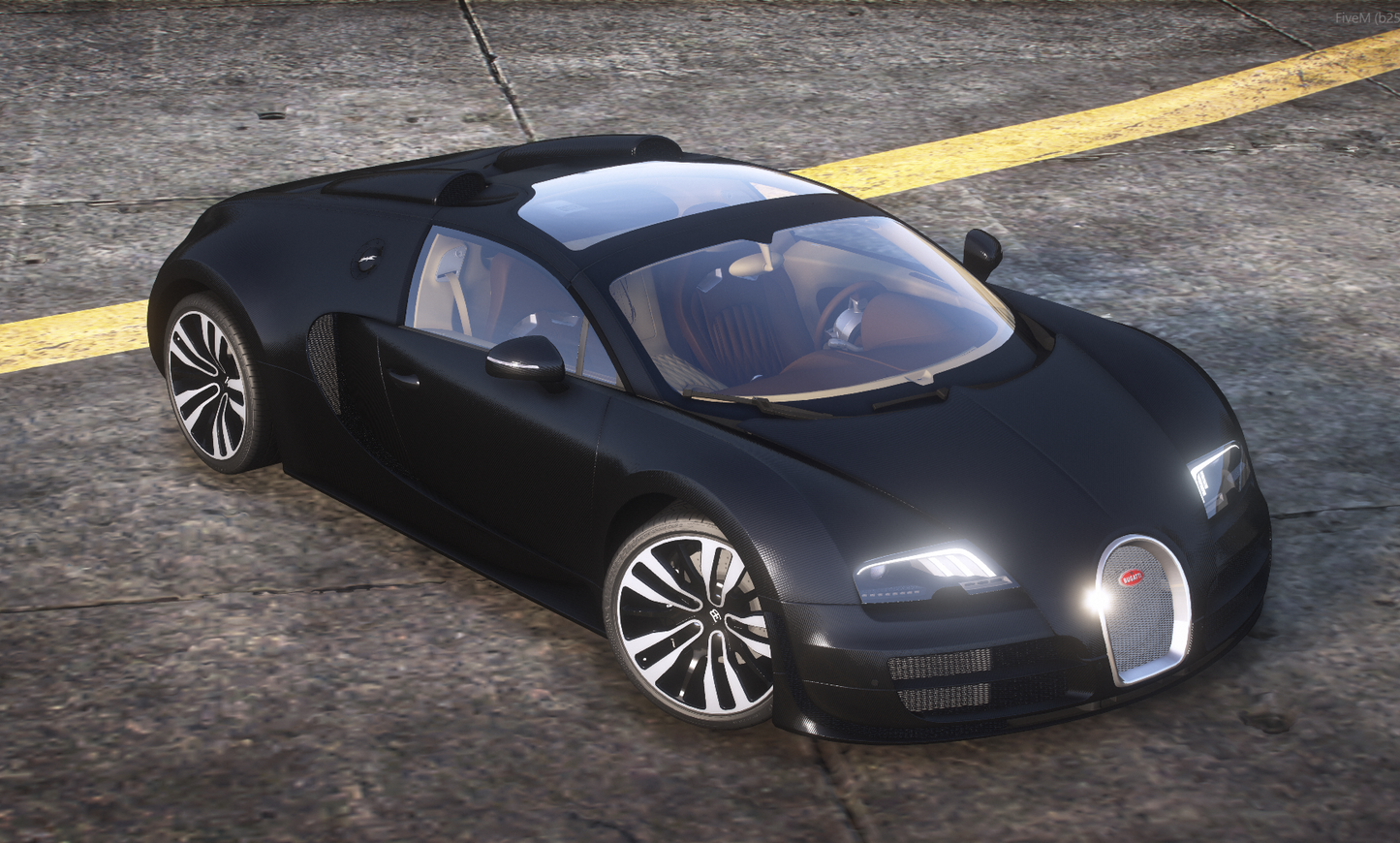 Bugatti Veyron Vitesse Edition Jean Bugatti [Add-On / Tuning / Automatic Spoiler / FiveM / Replace / Debadged]