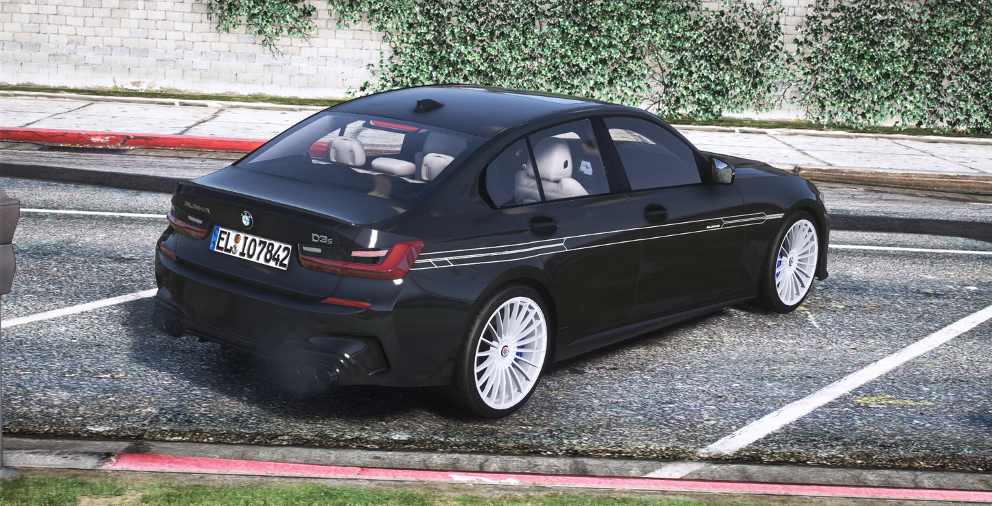 BMW Alpina D3S 2020 [Add-On / Tuning / Liveries / Debadged / FiveM / Replace]