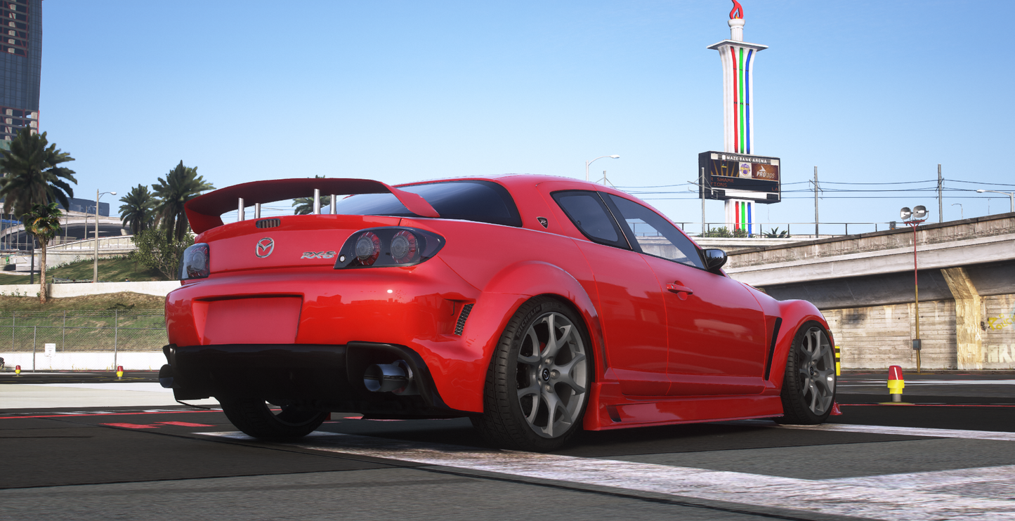 Mazda RX-8 Spirit-R 2011 [260+ Tuning / Liveries / Add-On / Debadged / FiveM / LODS / Replace]