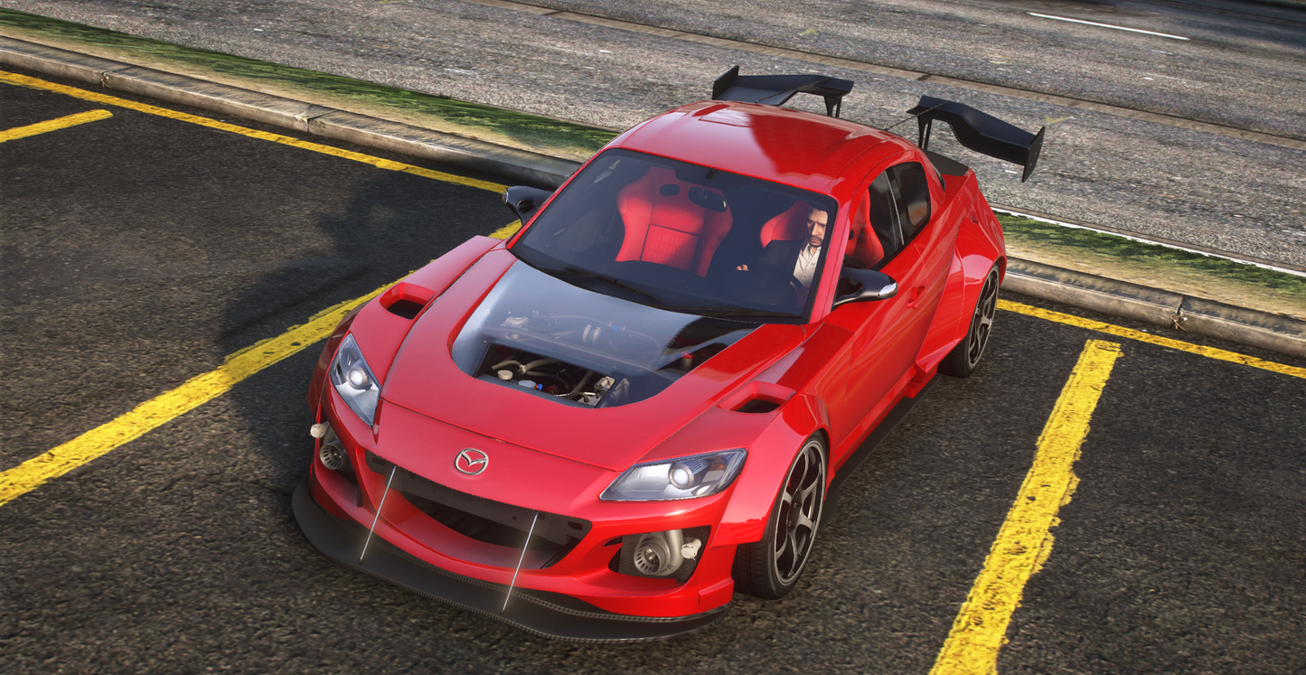 Mazda RX-8 Spirit-R 2011 [260+ Tuning / Liveries / Add-On / Debadged / FiveM / LODS / Replace]