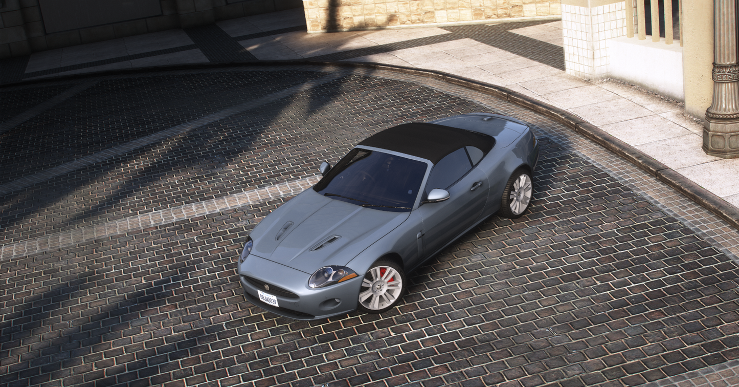 Jaguar XKR Convertible 2012 [Animated Roof / Tuning / Debadged / FiveM / LODS / Replace]