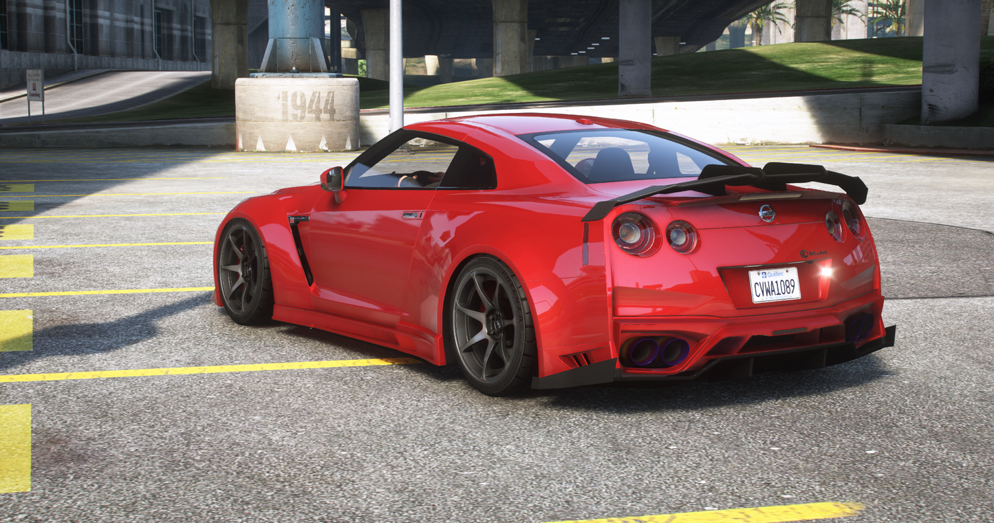 Nissan GT-R R35 Pack [430+ Tuning / Liveries / Add-On / Debadged / FiveM / LODS / Replace]