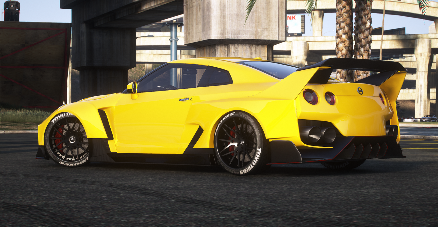 Nissan GT-R R35 Pack [430+ Tuning / Liveries / Add-On / Debadged / FiveM / LODS / Replace]