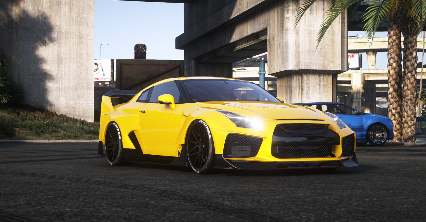 Nissan GT-R R35 Pack [430+ Tuning / Liveries / Add-On / Debadged / FiveM / LODS / Replace]