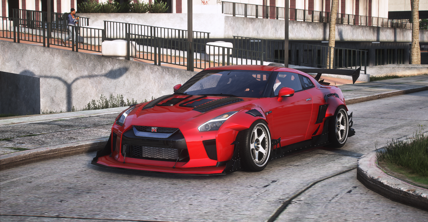 Nissan GT-R R35 Pack [430+ Tuning / Liveries / Add-On / Debadged / FiveM / LODS / Replace]