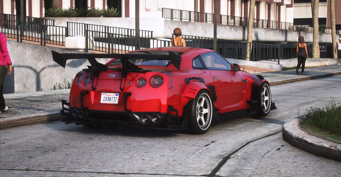 Nissan GT-R R35 Pack [430+ Tuning / Liveries / Add-On / Debadged / FiveM / LODS / Replace]