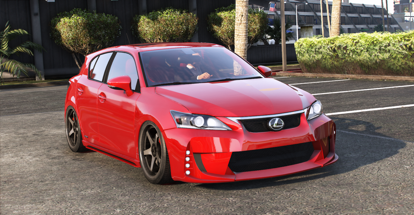 Lexus CT200h 2012 [20+ Tuning / Add-On / Debadged / FiveM / LODS / Replace]