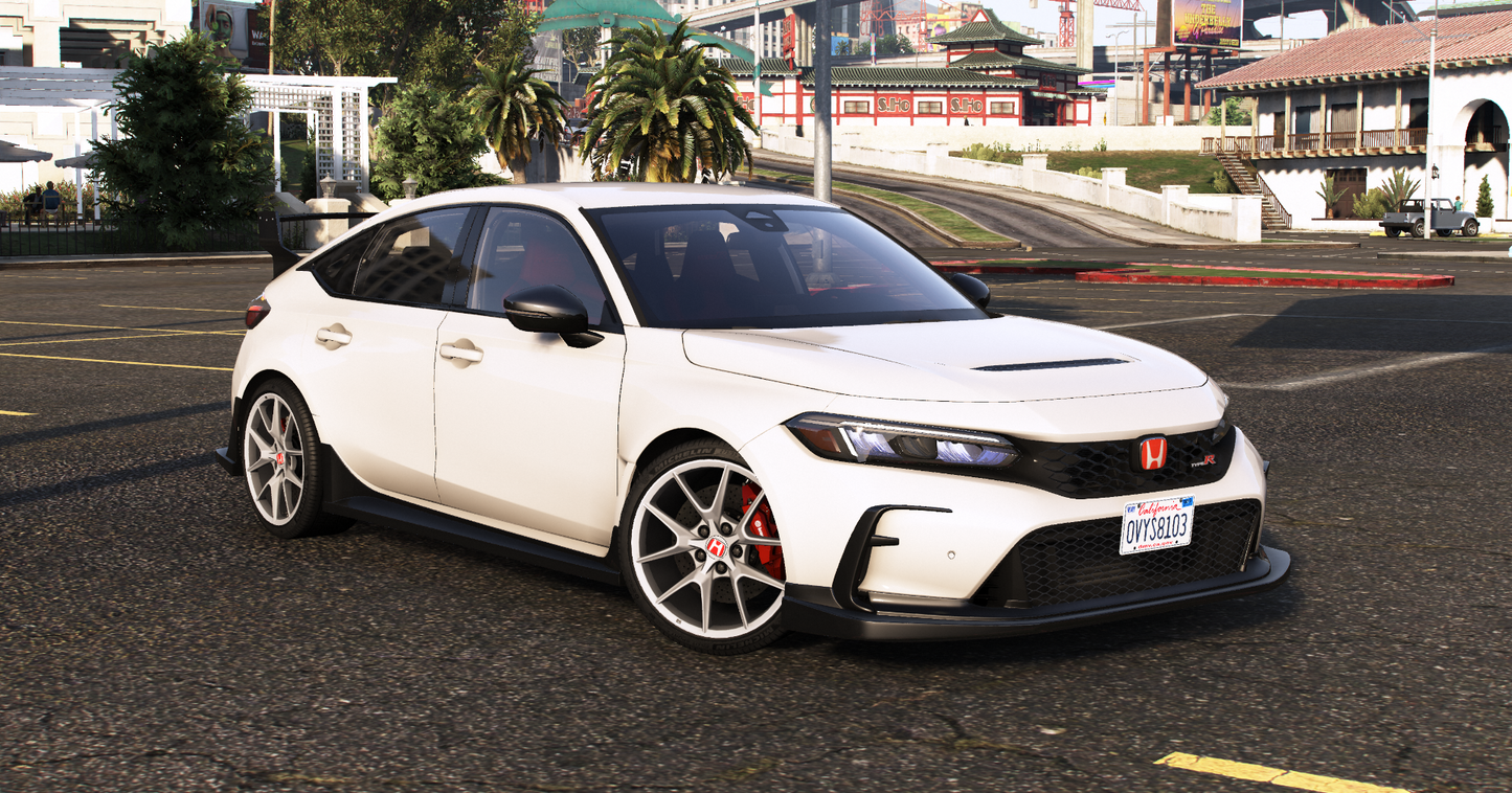 Honda Civic Type-R FL5 2023 [60+ Tuning / Liveries / Add-On / Debadged / FiveM / LODS / Replace]
