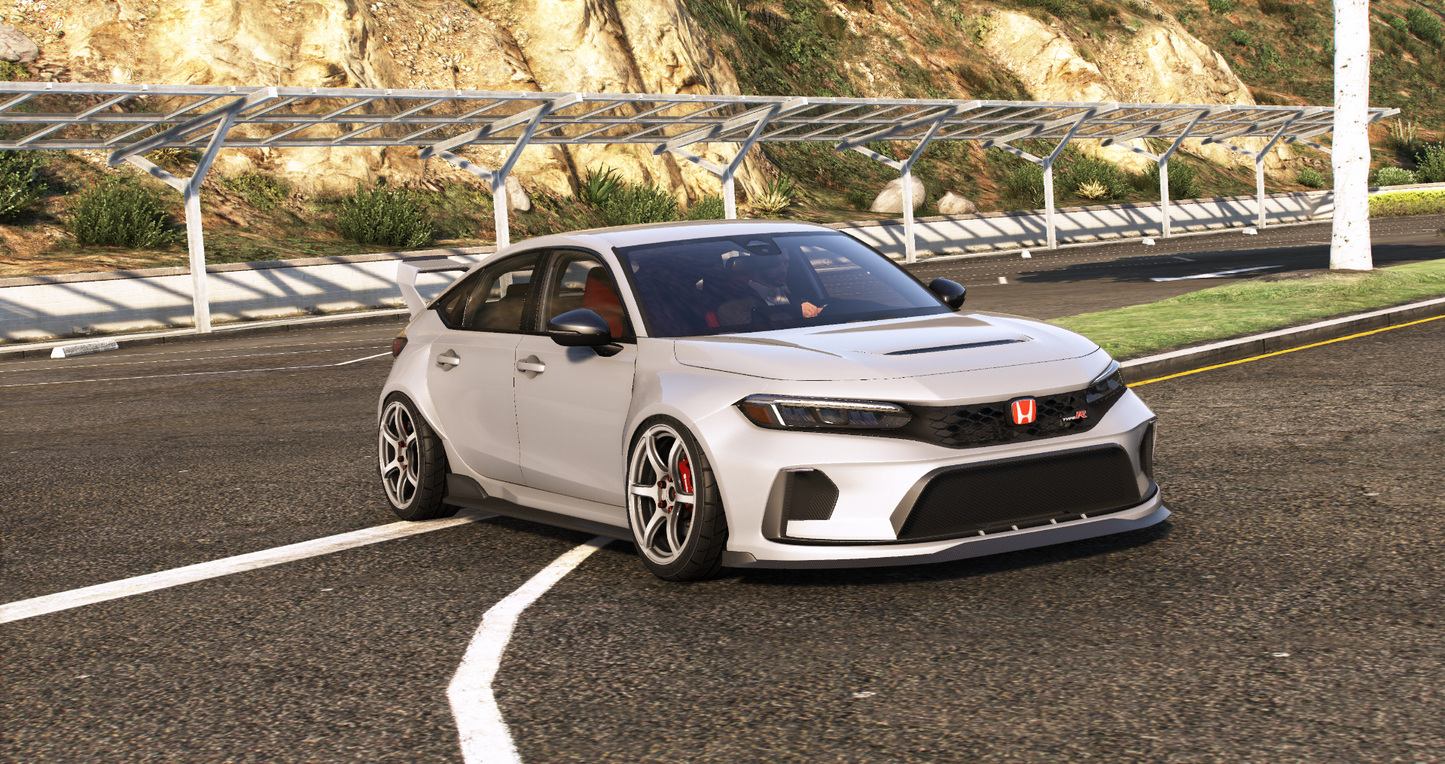 Honda Civic Type-R FL5 2023 [60+ Tuning / Liveries / Add-On / Debadged / FiveM / LODS / Replace]