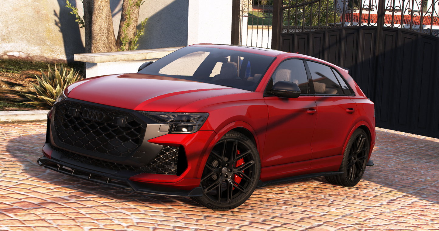 Audi RSQ8 2025 [200+ Tuning / Liveries / Sunroof / Add-On / Debadged / FiveM / LODS / Replace]