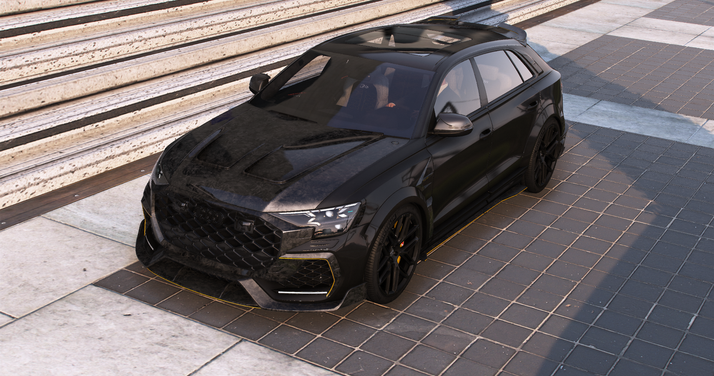 Audi RSQ8 2025 [200+ Tuning / Liveries / Sunroof / Add-On / Debadged / FiveM / LODS / Replace]
