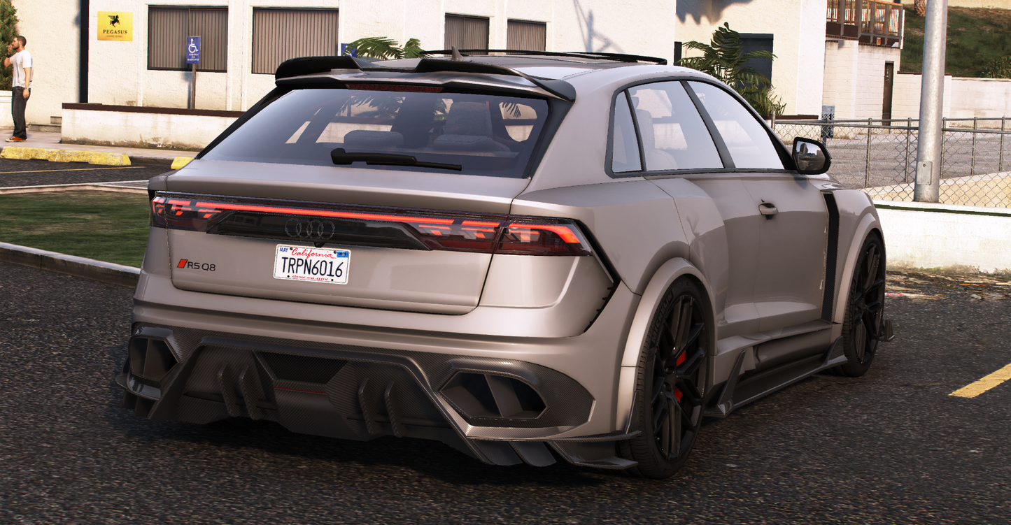 Audi RSQ8 2025 [200+ Tuning / Liveries / Sunroof / Add-On / Debadged / FiveM / LODS / Replace]