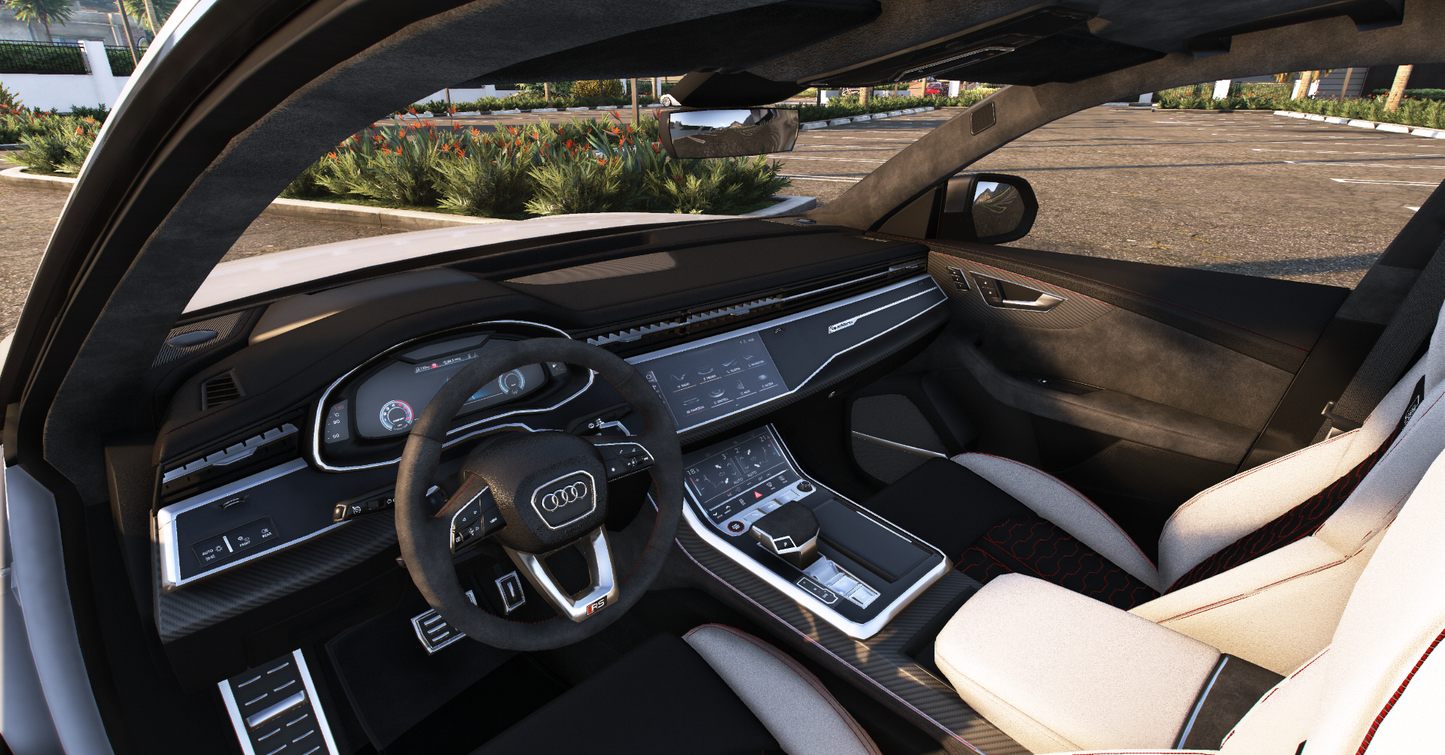 Audi RSQ8 2025 [200+ Tuning / Liveries / Sunroof / Add-On / Debadged / FiveM / LODS / Replace]