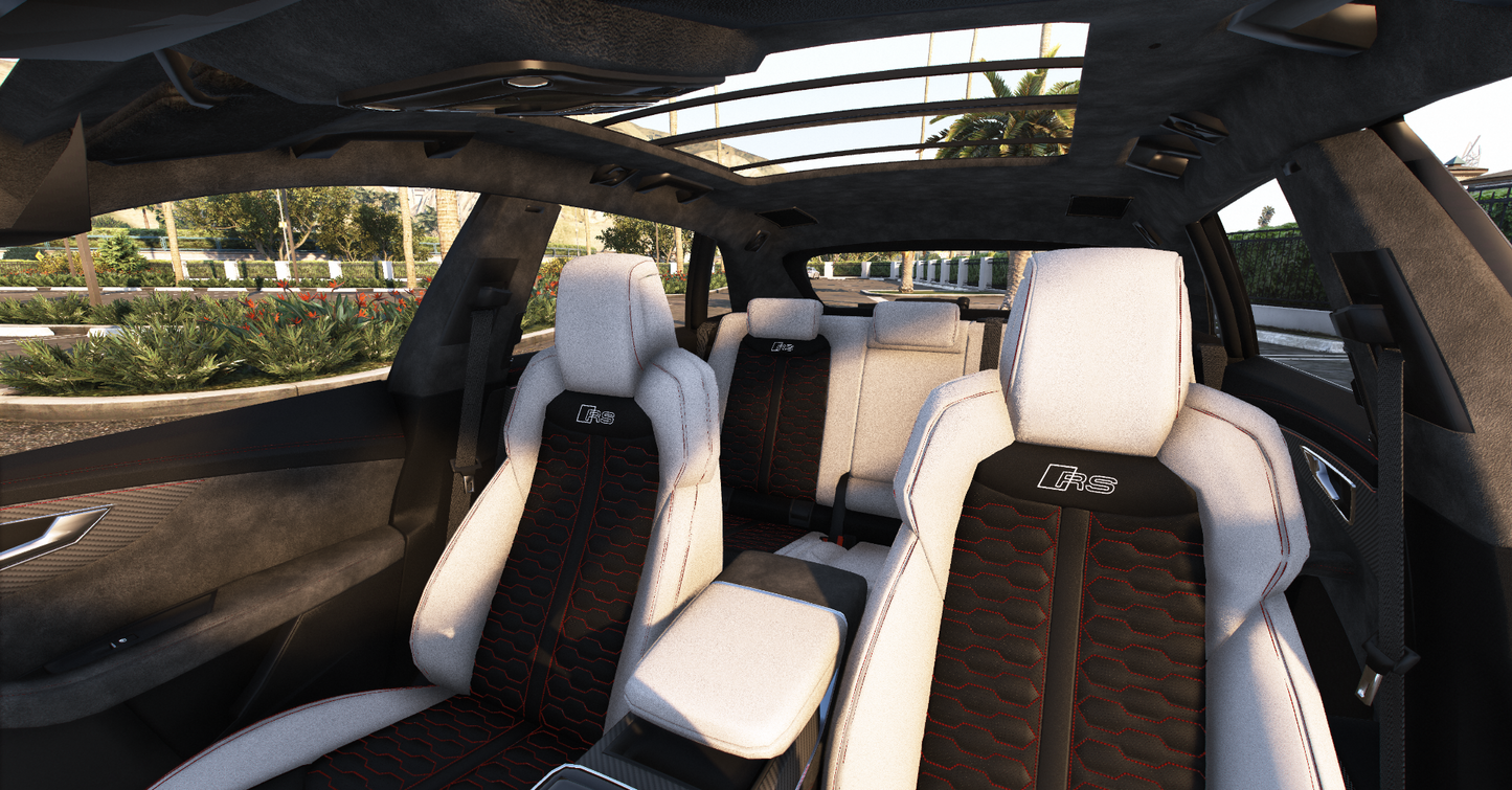 Audi RSQ8 2025 [200+ Tuning / Liveries / Sunroof / Add-On / Debadged / FiveM / LODS / Replace]