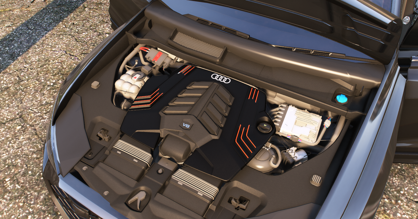 Audi RSQ8 2025 [200+ Tuning / Liveries / Sunroof / Add-On / Debadged / FiveM / LODS / Replace]