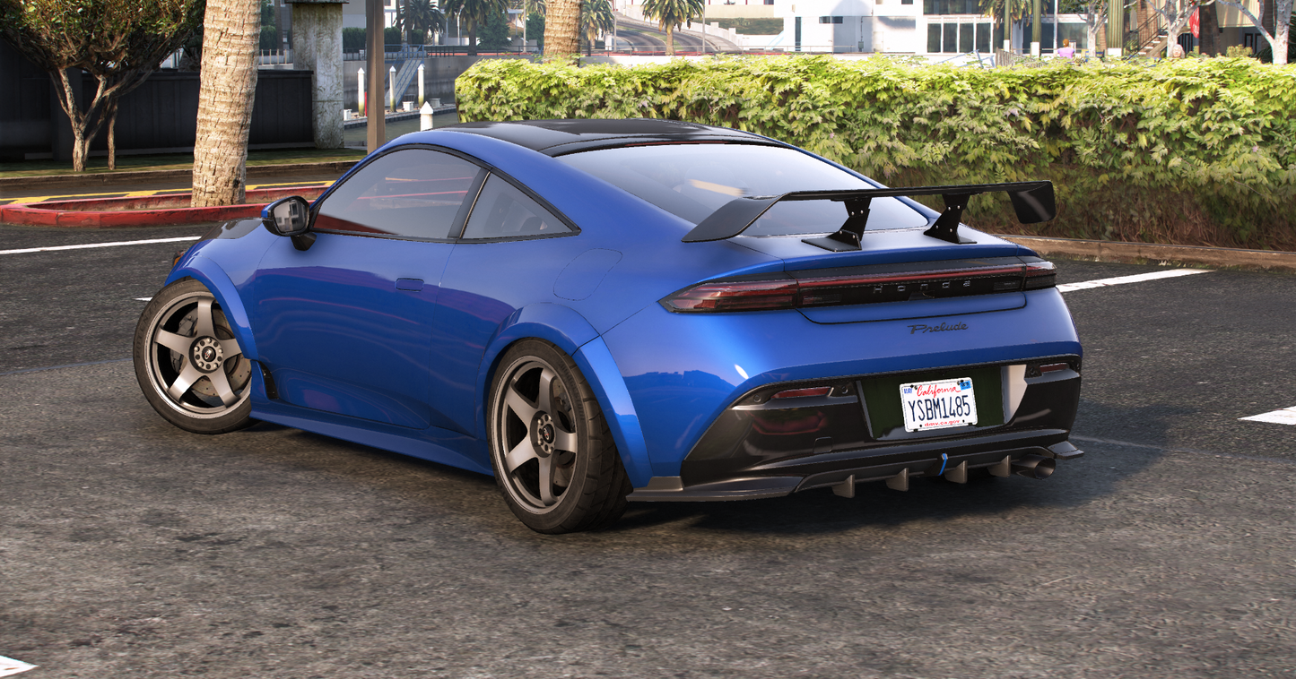 Honda Prelude 2026 [20+ Tuning / Add-On / Debadged / FiveM / LODS / Replace]