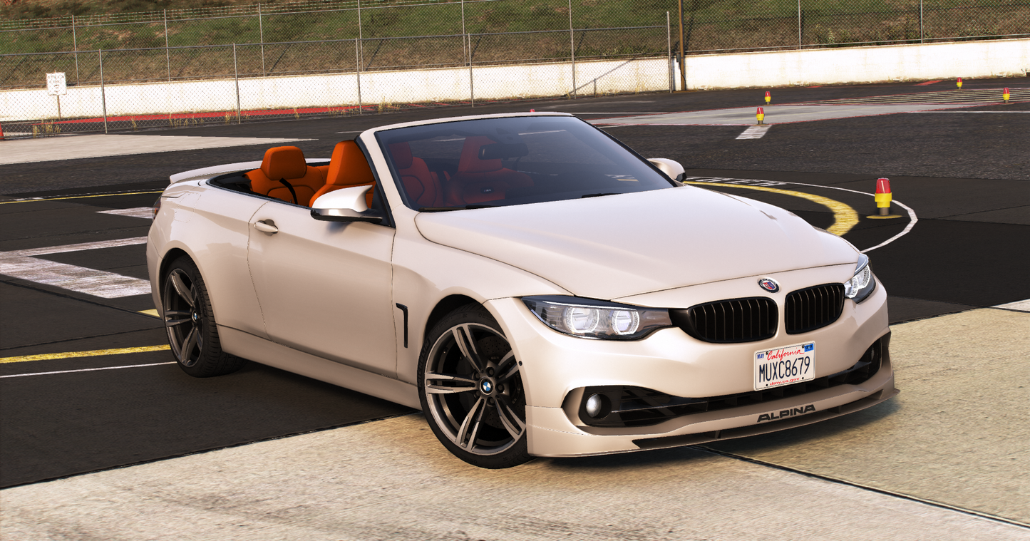 BMW M4 F83 Convertible 2014 [210+ Tuning / Animated Roof / Liveries / Rims / Add-On / Debadged / FiveM / LODS / Replace]