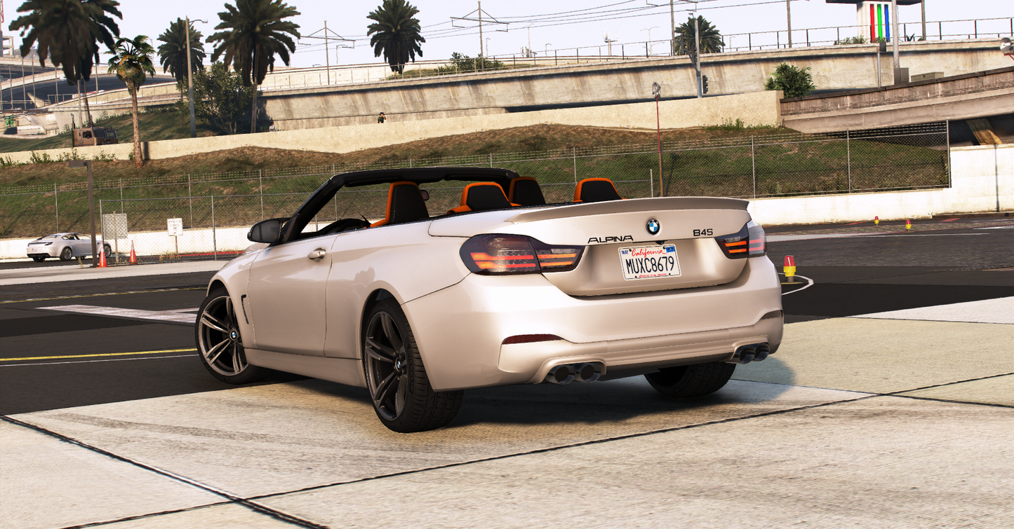 BMW M4 F83 Convertible 2014 [210+ Tuning / Animated Roof / Liveries / Rims / Add-On / Debadged / FiveM / LODS / Replace]
