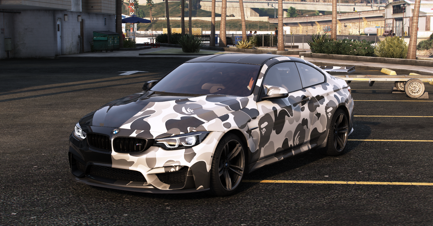 BMW M4 F82 2014 [210+ Tuning / Liveries / Rims / Add-On / Debadged / FiveM / LODS / Replace]