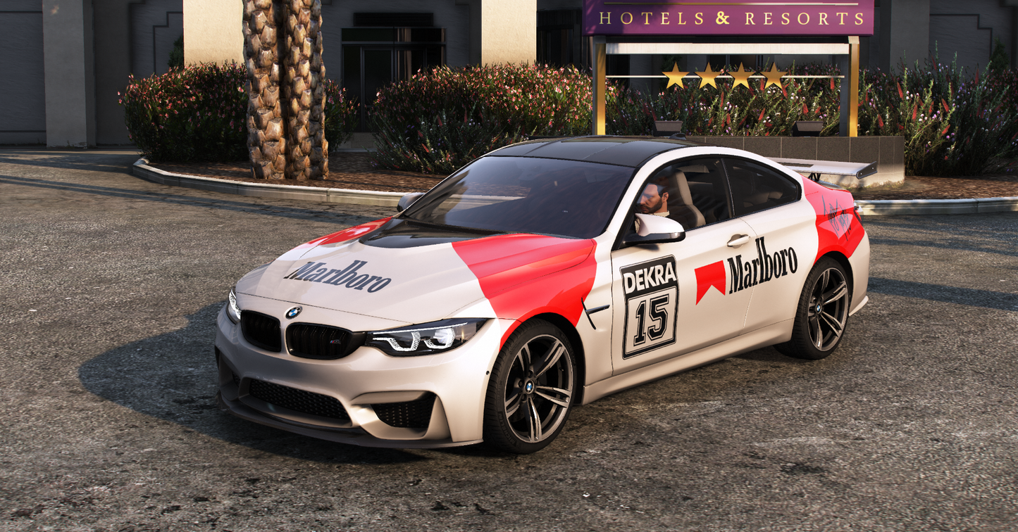 BMW M4 F82 2014 [210+ Tuning / Liveries / Rims / Add-On / Debadged / FiveM / LODS / Replace]